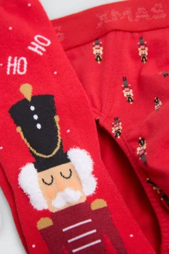 Pack slip y calcetines Navidad<Ysabel Mora Best