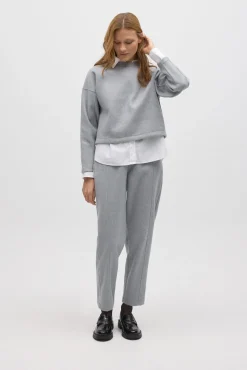 Pantalón cálido slim fit con estructura<Ysabel Mora Hot