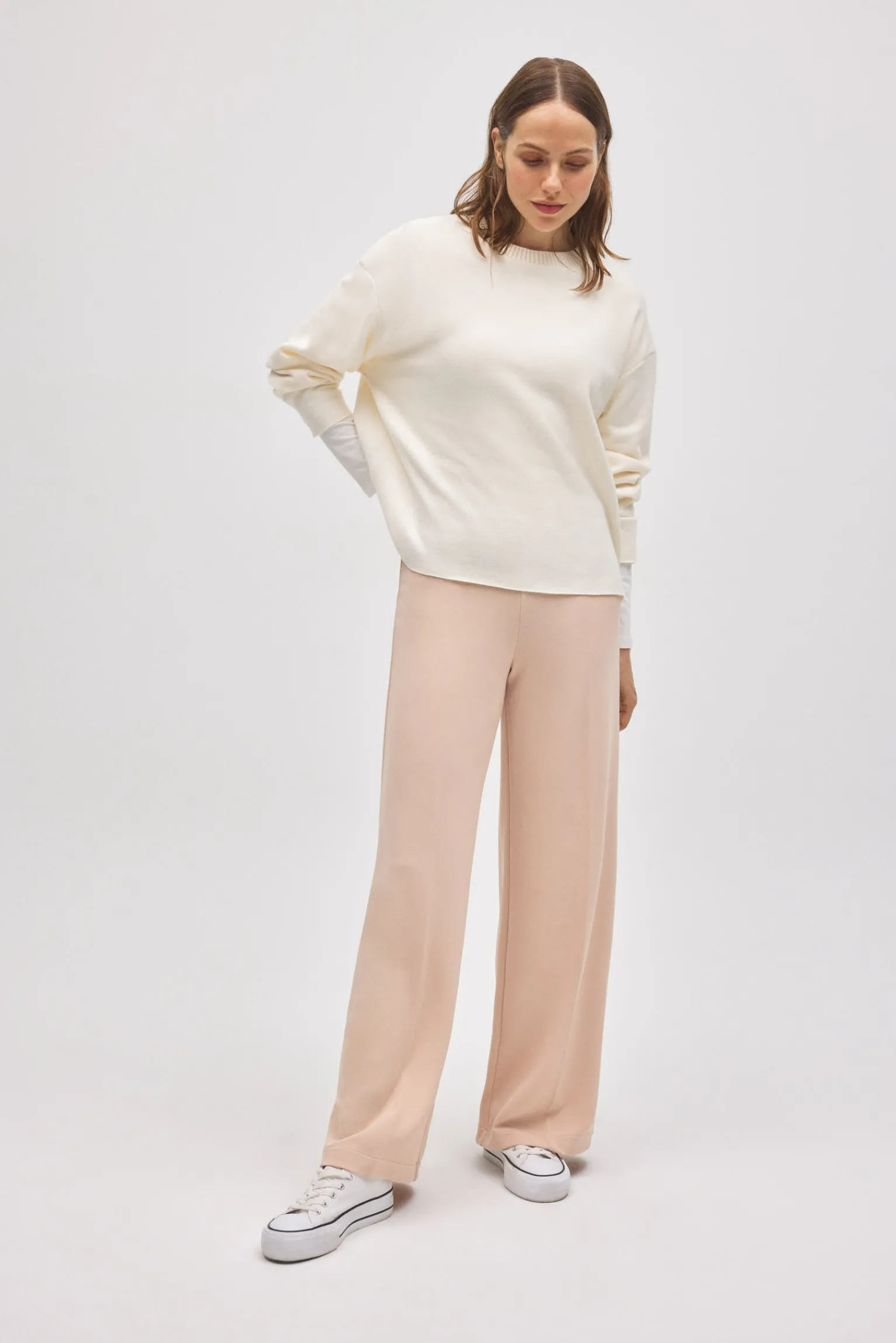 Pantalón de vestir ancho<Ysabel Mora Clearance