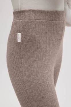 Pantalón flare punto canalé<Ysabel Mora Outlet