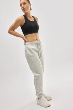 Pantalón jogger deportivo afelpado con cintura ajustable<Ysabel Mora
