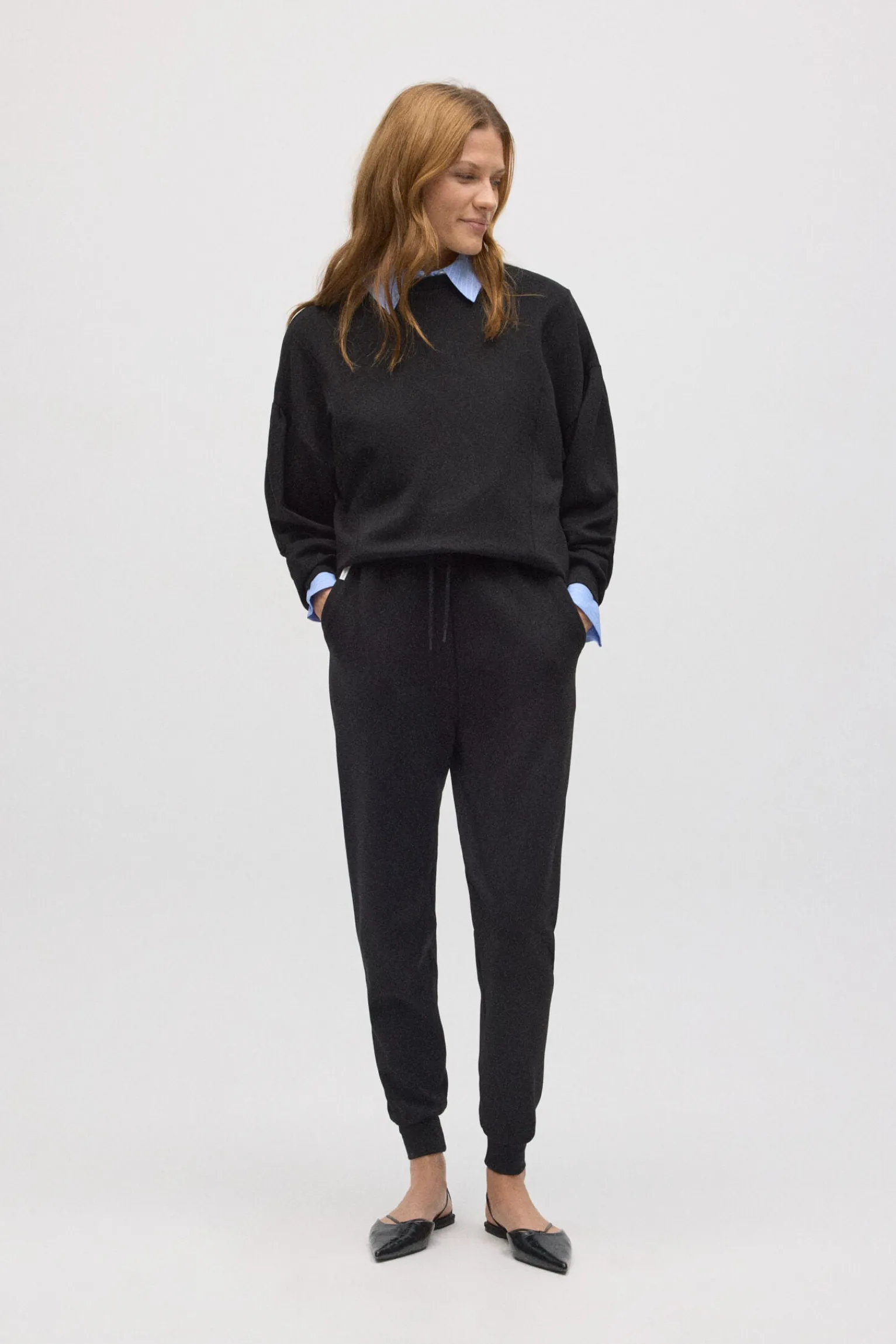 Pantalón jogger fluido<Ysabel Mora New