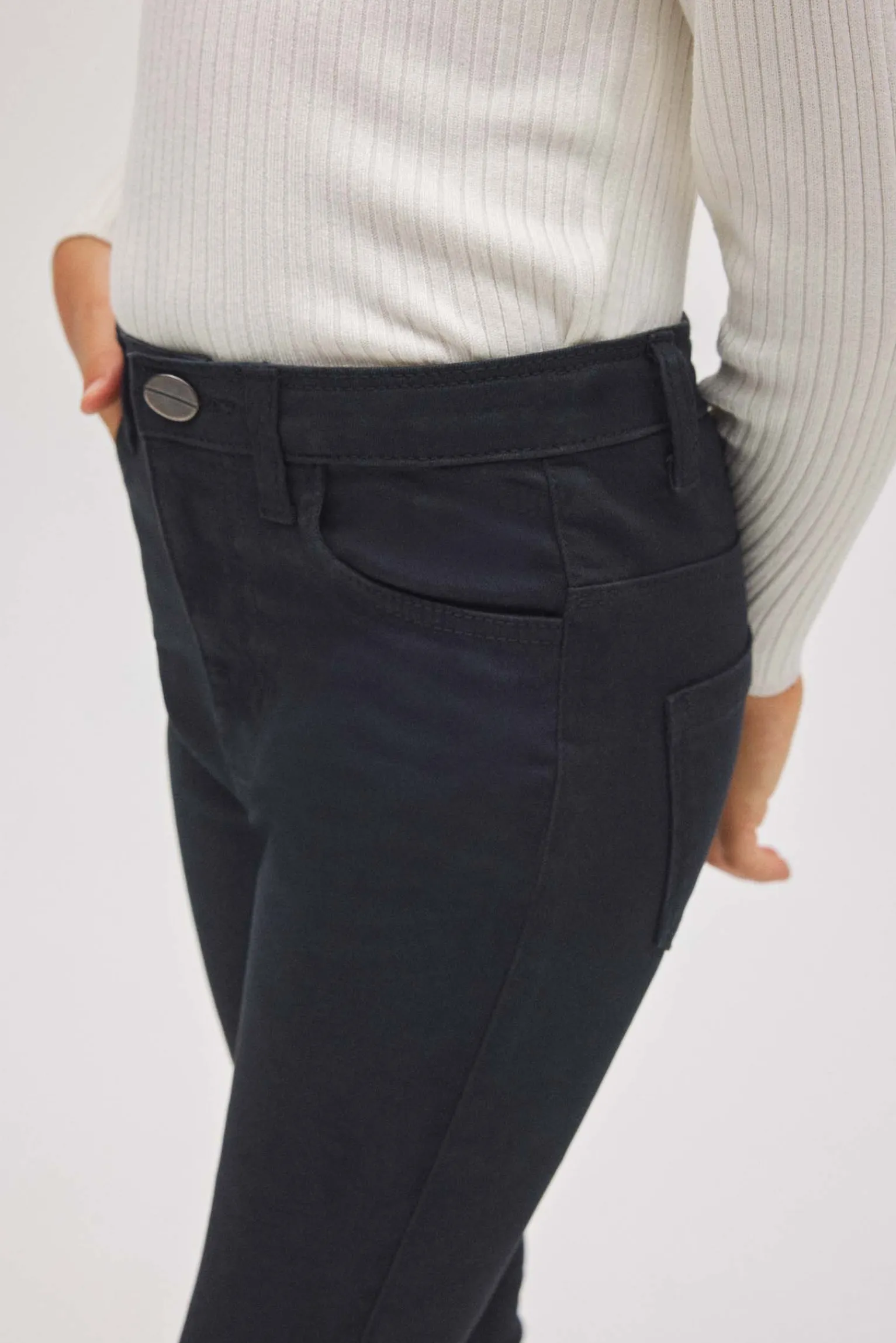 Pantalón niña vaquero pitillo<Ysabel Mora Online