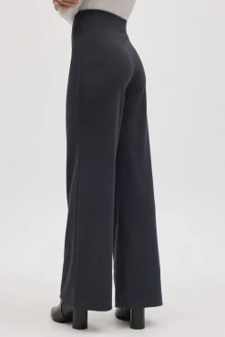 Pantalón recto con textura<Ysabel Mora New