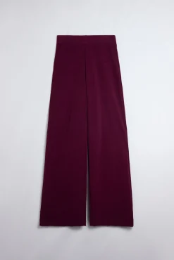 Pantalón recto con textura<Ysabel Mora New