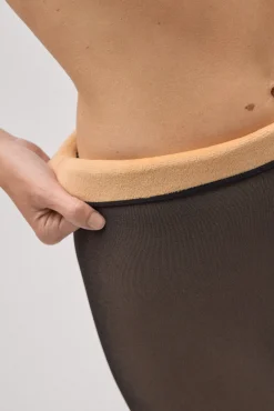 Panty térmico efecto velado rombos 160 denier<Ysabel Mora Sale