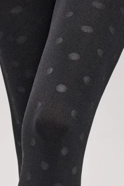 Panty térmico estampado lunares 140 denier<Ysabel Mora New