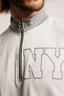 Pijama hombre largo cremallera NYC | MUYDEMI<Ysabel Mora Online