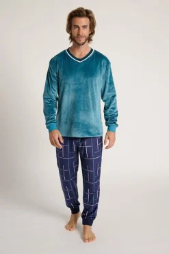 Pijama hombre terciopelo estampado | MUYDEMI<Ysabel Mora Clearance