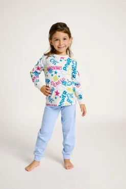 Pijama infantil 2-8 años algodón estampado Girl power | MUYDEMI<Ysabel Mora Clearance