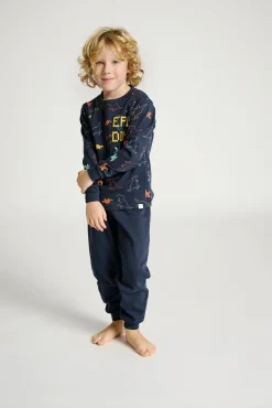 Pijama infantil 2-8 años algodón estampado dinosaurios marino | MUYDEMI<Ysabel Mora Best