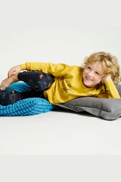 Pijama infantil 2-8 años estampado dinosaurios verde | MUYDEMI<Ysabel Mora