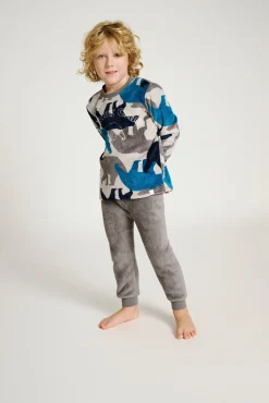 Pijama infantil 2-8 años terciopelo estampado osos | MUYDEMI<Ysabel Mora