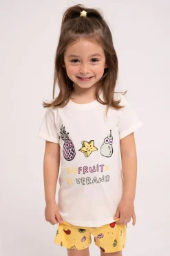 Pijama infantil corto algodón Fruits | MUYDEMI<Ysabel Mora Sale