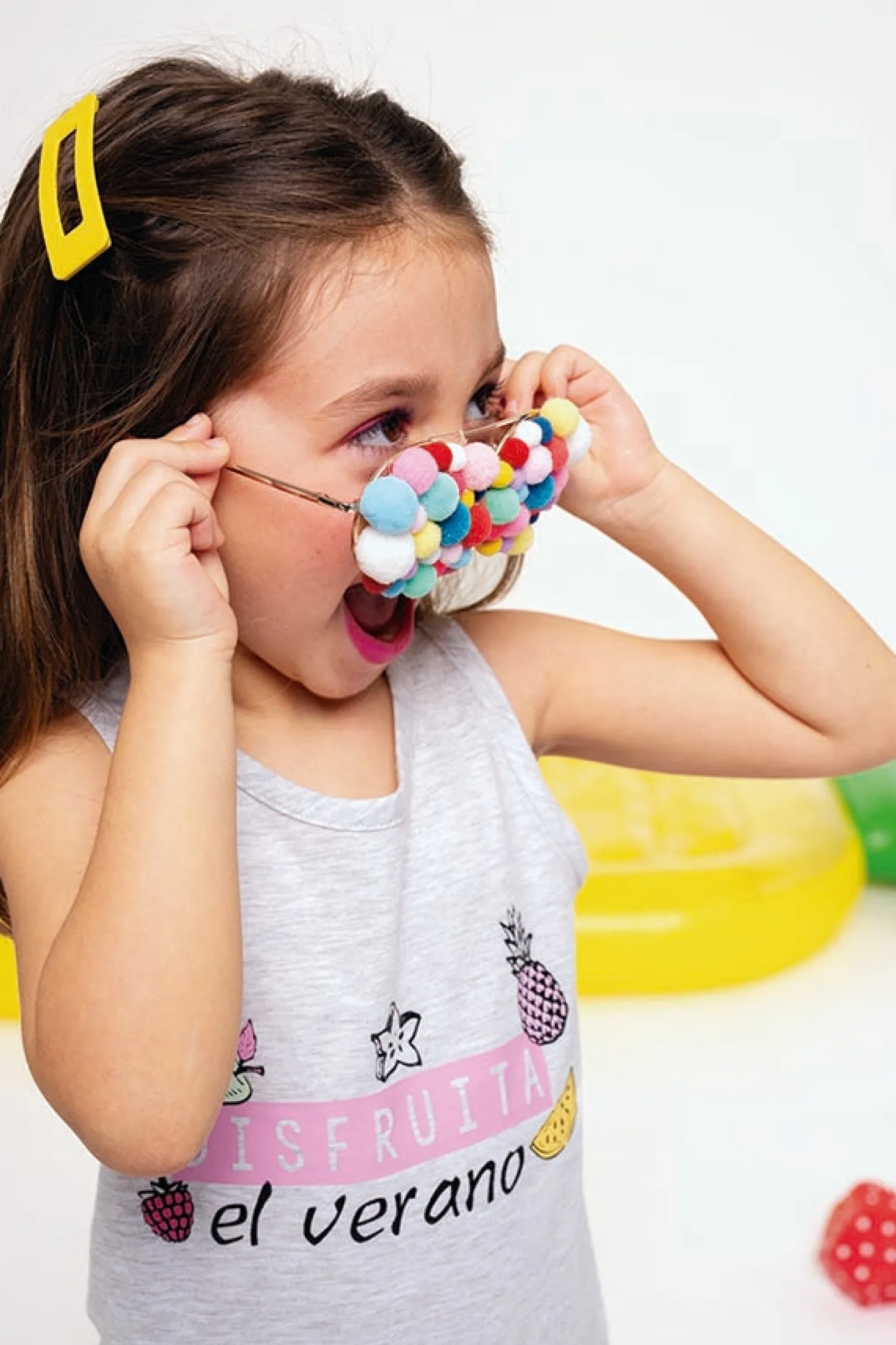 Pijama infantil tirantes algodón Fruits | MUYDEMI<Ysabel Mora New