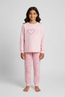 Pijama juvenil 10-16 años estampado corazones | MUYDEMI<Ysabel Mora Outlet