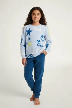 Pijama juvenil 10-16 años estampado azul | MUYDEMI<Ysabel Mora Discount