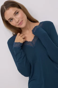 Pijama largo extra suave de modal pantalón jogger<Ysabel Mora Sale