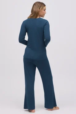 Pijama largo extra suave de modal pantalón ancho<Ysabel Mora Hot