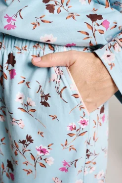 Pijama mujer camisero algodón estampado floral | MUYDEMI<Ysabel Mora Clearance