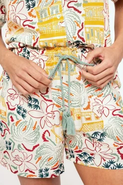 Pijama mujer camisero corto estampado | MUYDEMI<Ysabel Mora Best