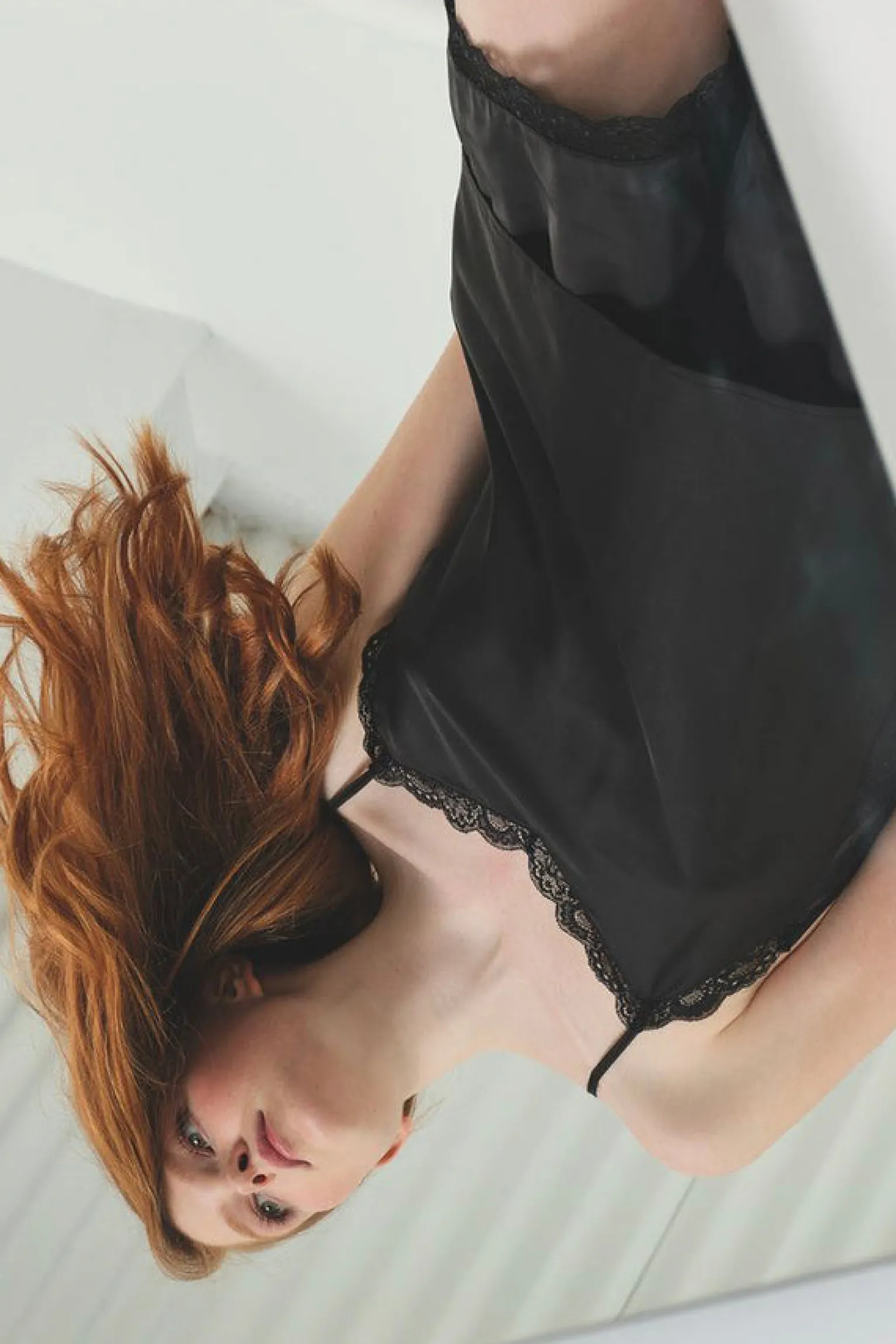 Pijama mujer corto satén negro | MUYDEMI<Ysabel Mora Discount