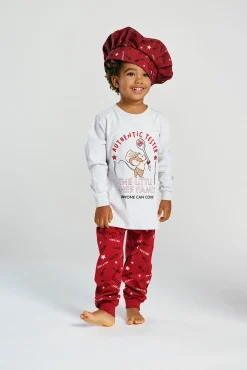 Pijama niño 10-16 años algodón estampado Chef | MUYDEMI<Ysabel Mora Clearance