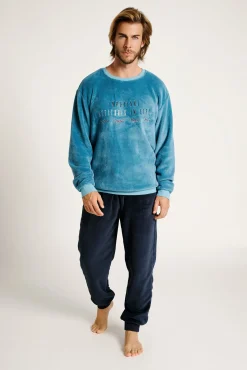 Pijama polar hombre mensaje | MUYDEMI<Ysabel Mora Clearance