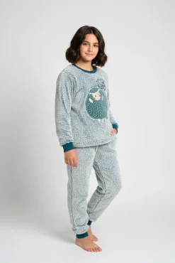 Pijama polar juvenil 10-16 años dibujo oveja | MUYDEMI<Ysabel Mora New