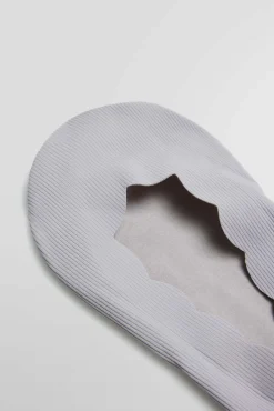 Pinkies invisibles de algodón lisos con banda de silicona en<Ysabel Mora Sale