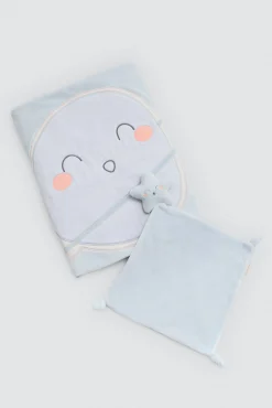 Set bebé manta y doudou Baby Cosmos<Ysabel Mora Sale