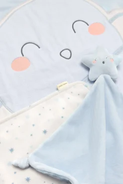 Set bebé manta y doudou Baby Cosmos<Ysabel Mora Sale