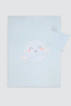 Set bebé manta y doudou Baby Cosmos<Ysabel Mora Sale