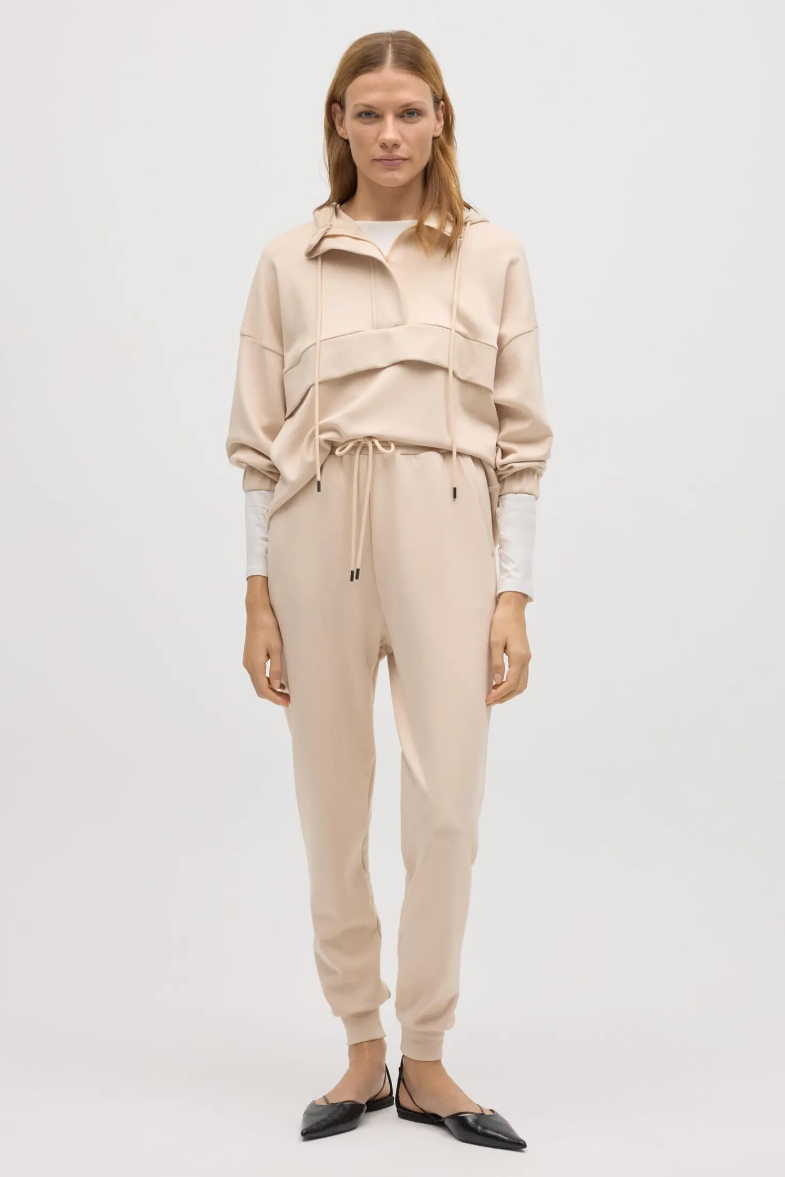 Sudadera con capucha fluida<Ysabel Mora Clearance