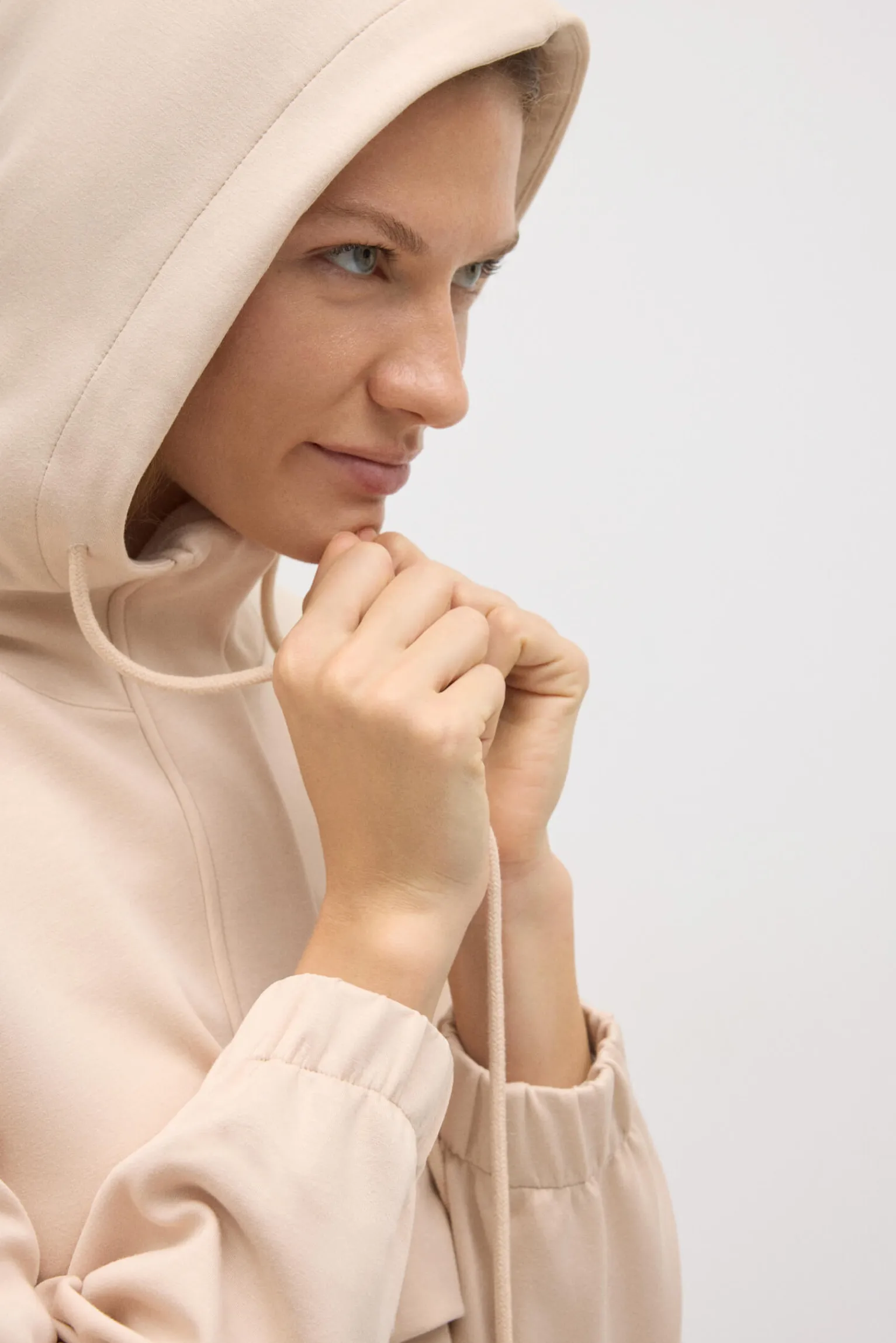 Sudadera con capucha fluida<Ysabel Mora Clearance