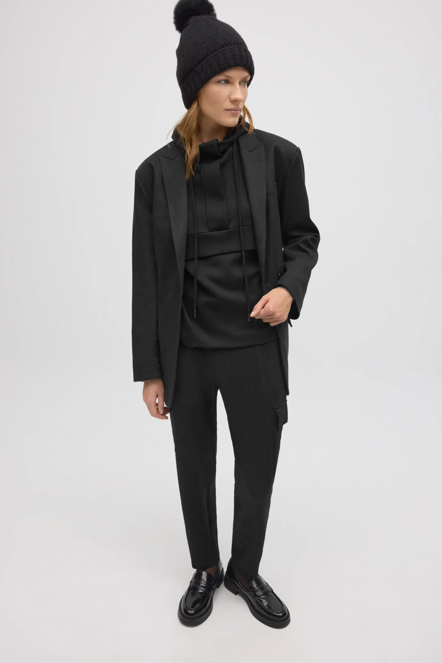 Sudadera con capucha fluida<Ysabel Mora Best