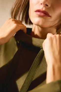 Sudadera con cuello fluida<Ysabel Mora Outlet