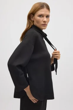 Sudadera con cuello fluida<Ysabel Mora Hot