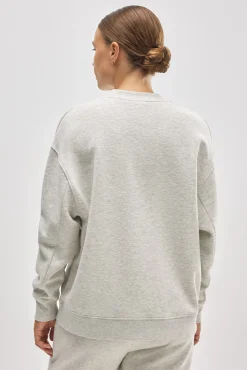 Sudadera cuello redondo con interior afelpado<Ysabel Mora New