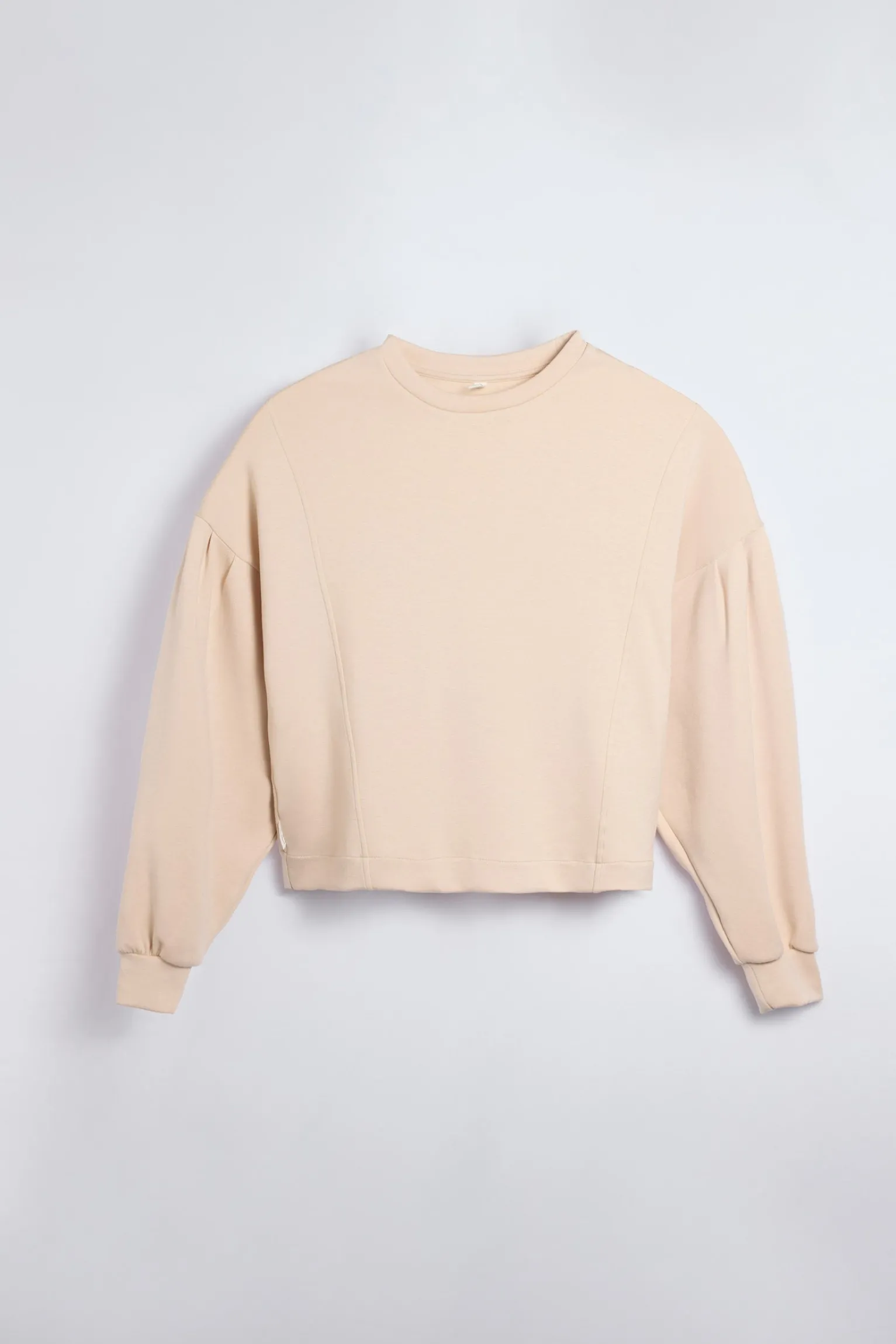 Sudadera mangas abullonadas fluida<Ysabel Mora Best