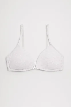 Sujetador clásico copa A gris<Ysabel Mora Hot