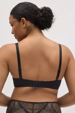 Sujetador con aro con relleno de encaje copas B y C<Ysabel Mora