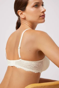 Sujetador con aro con relleno encaje<Ysabel Mora Discount
