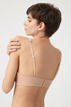 Sujetador con aro con relleno nude<Ysabel Mora Outlet