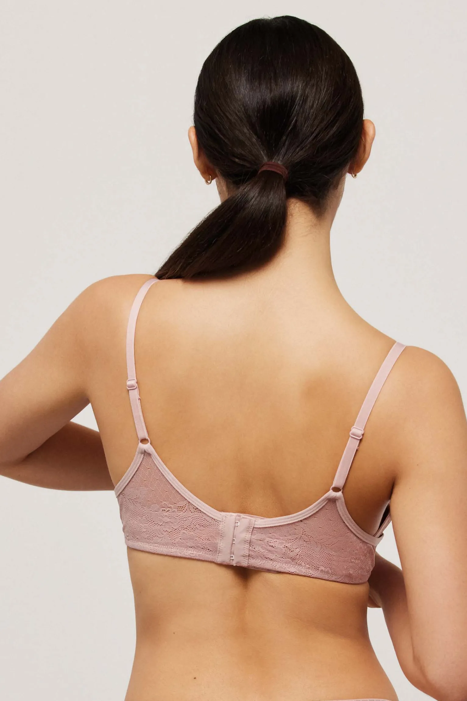 Sujetador con aro con relleno rosa<Ysabel Mora New