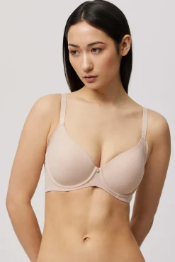 Sujetador con aro con relleno nude<Ysabel Mora Sale