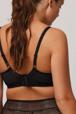 Sujetador con aro con relleno negro<Ysabel Mora Sale