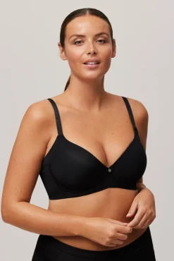 Sujetador con aro con relleno negro<Ysabel Mora Outlet