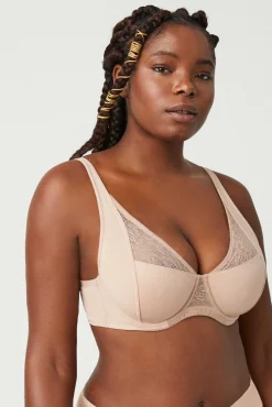 Sujetador con aro sin relleno nude<Ysabel Mora