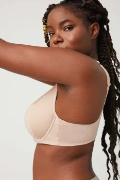 Sujetador con aro sin relleno nude<Ysabel Mora